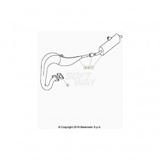 Beta EVO80 Junior 21 Auspuffsystem