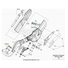 Beta EVO80 Senior 22 Auspuffsystem