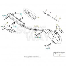 Beta RR200RC 24 Auspuffsystem
