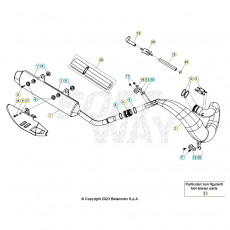 Beta RR250 24 Auspuffsystem