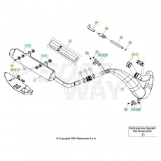 Beta RR250 25 Auspuffsystem