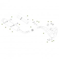 Beta RR250 2T Racing 14 Auspuffsystem 1