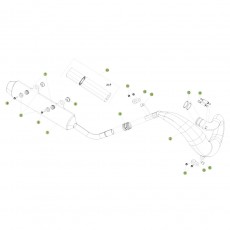 Beta RR250 2T Racing 15 Auspuffsystem 1