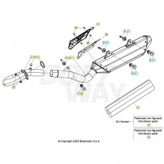 Beta RR350 26 Auspuffsystem