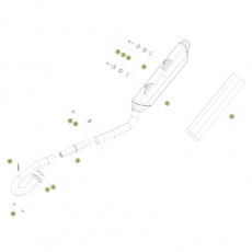 Beta RR350 Racing 15 Auspuffsystem