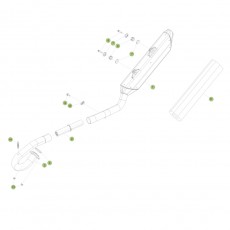 Beta RR350 Racing 16 Auspuffsystem