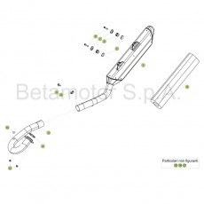 Beta RR390 17 Auspuffsystem