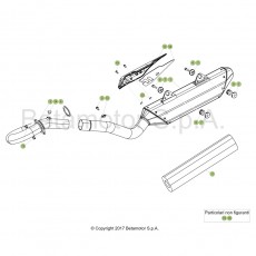 Beta RR430 4T 18 Auspuffsystem