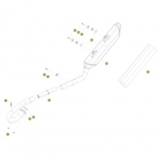 Beta RR480 Racing 16 Auspuffsystem