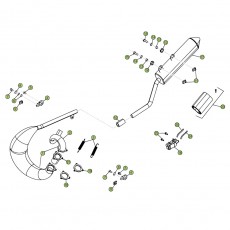 Beta RR50 Factory 13 Auspuffsystem