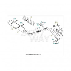 Beta RX250 27 Auspuffsystem