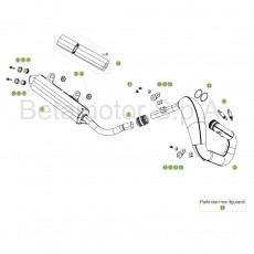 Beta Xtrainer 17 Auspuffsystem