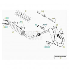 Beta Xtrainer300 21 Auspuffsystem