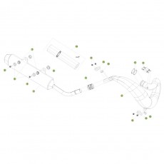 Beta RR250 2T 13 Auspuffsystem 1