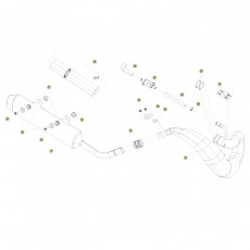 Beta RR250 2T 14 Auspuffsystem 2