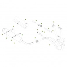 Beta RR250 2T Racing 14 Auspuffsystem 2