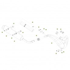 Beta RR300 15 Auspuffsystem 1