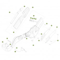 Beta  EVO125 Factory 12 Auspuffsystem