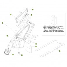 Beta  EVO125 Factory 13 Luftfilterkasten