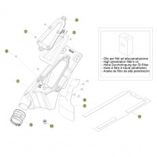 Beta  EVO125 Factory 16 Luftfilterkasten