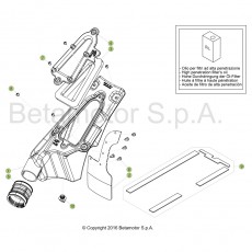 Beta EVO200 17 Luftfilterkasten