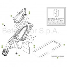 Beta EVO250 17 Luftfilterkasten