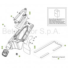 Beta EVO250 19 Luftfilterkasten