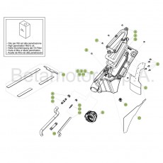 Beta EVO250 4T 17 Luftfilterkasten
