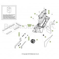 Beta EVO250 4T 18 Luftfilterkasten