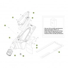 Beta EVO250 Factory 16 Luftfilterkasten