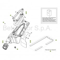 Beta EVO250 Factory 17 Luftfilterkasten