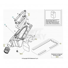 Beta  EVO250 Factory 24 Luftfilterkasten