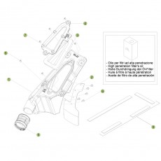 Beta EVO290 09 Luftfilterkasten