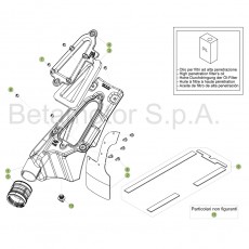 Beta EVO300 18 Luftfilterkasten