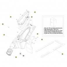 Beta EVO300 Factory 11 Luftfilterkasten