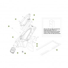 Beta EVO300 Factory 14 Luftfilterkasten