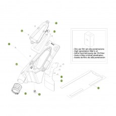 Beta EVO300 Factory 16 Luftfilterkasten