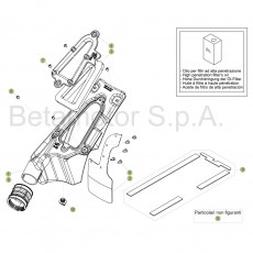 Beta EVO300 SS 18 Luftfilterkasten