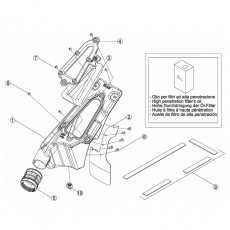Beta EVO300 13 Luftfilterkasten