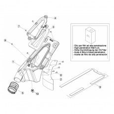 Beta EVO300 15 Luftfilterkasten