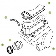 Beta EVO80 18 Luftfilterkasten