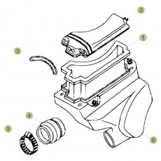 Beta EVO80 Junior 17 Luftfilterkasten