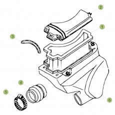 Beta EVO80 Junior 18 Luftfilterkasten