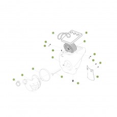 Beta RE125 13-14 Luftfilterkasten