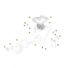 Beta RE125 15 Luftfilterkasten