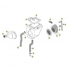 Beta RR125 11 Luftfilterkasten