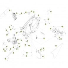 Beta RR125 LC 13 Luftfilterkasten