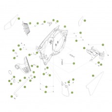 Beta RR125 LC 14-15 Luftfilterkasten