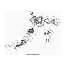 Beta RR125 LC 4T 21 Luftfilterkasten