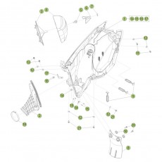 Beta RR350 Racing 16 Luftfilterkasten